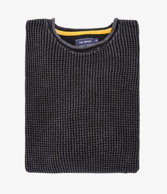 Sweater Wafle Negro