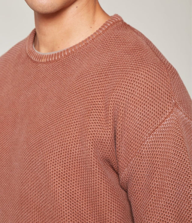 Sweater Waffle Terracota - Sweater