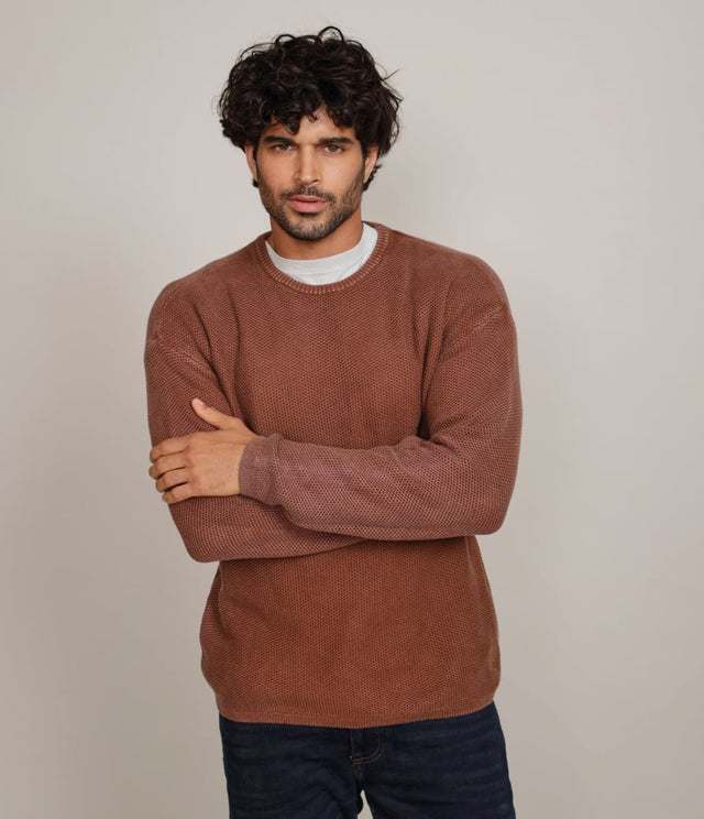 Sweater Waffle Terracota - Sweater