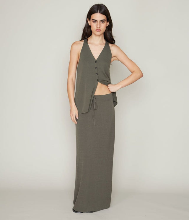 Top Margot tejida Verde - Blusa