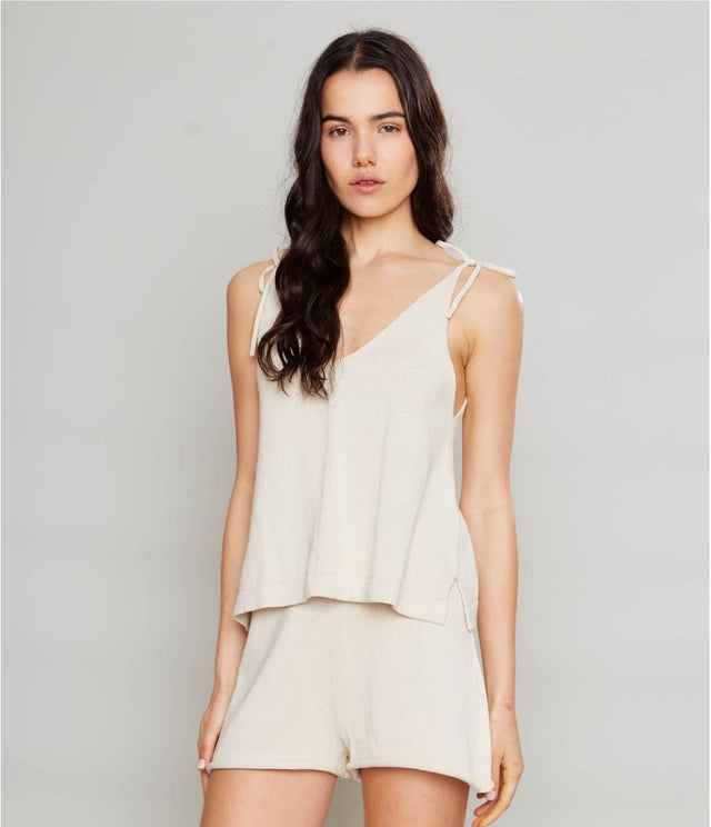 Tejido Lisboa Ecru - Polera