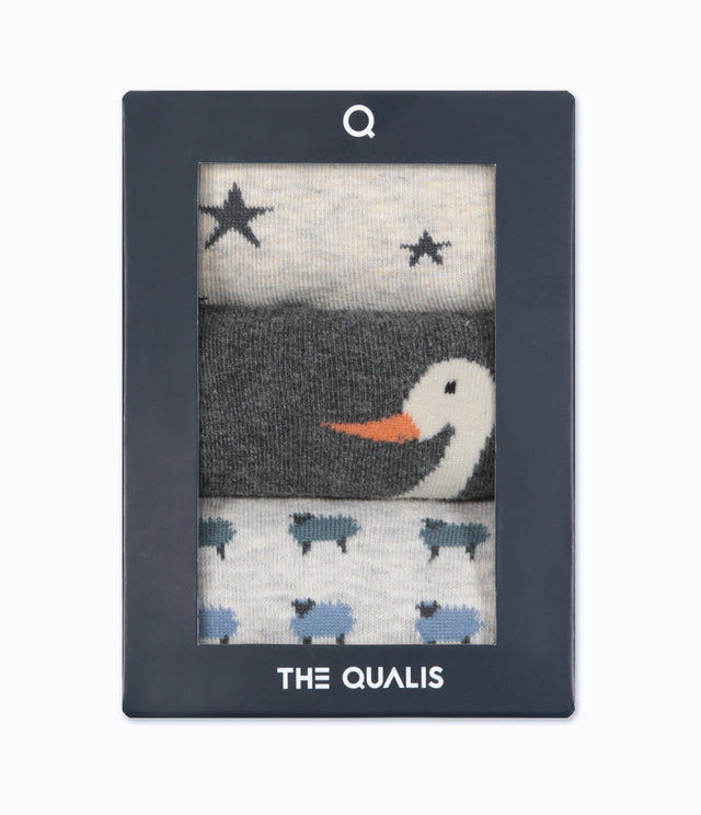 Tripack Calcetines Animal - Calcetines