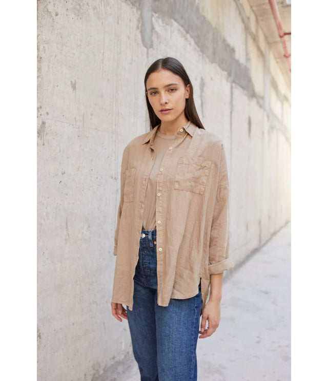 Blusa Sabah Camel - Blusa