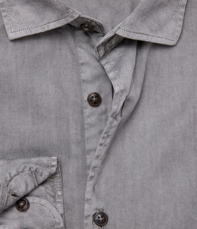 Camisa Afro Gris Claro - Camisa