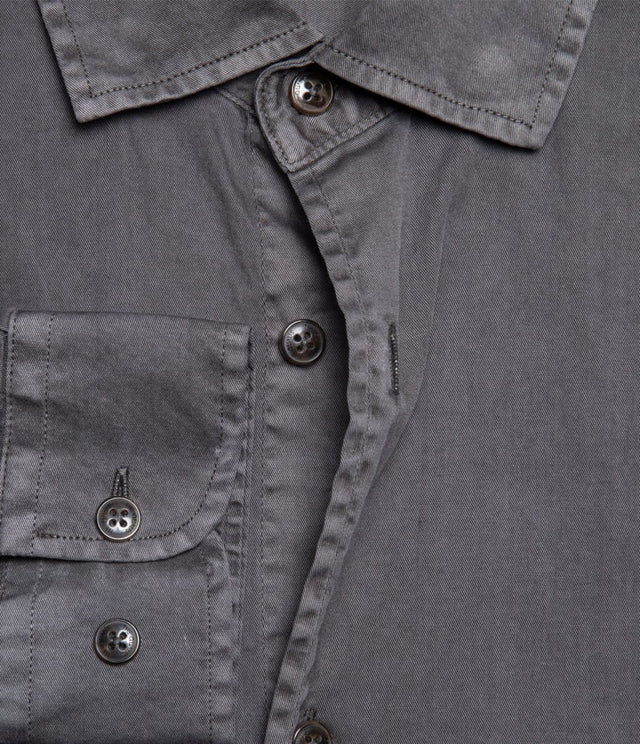 Camisa Afro Gris Oscuro - Camisa