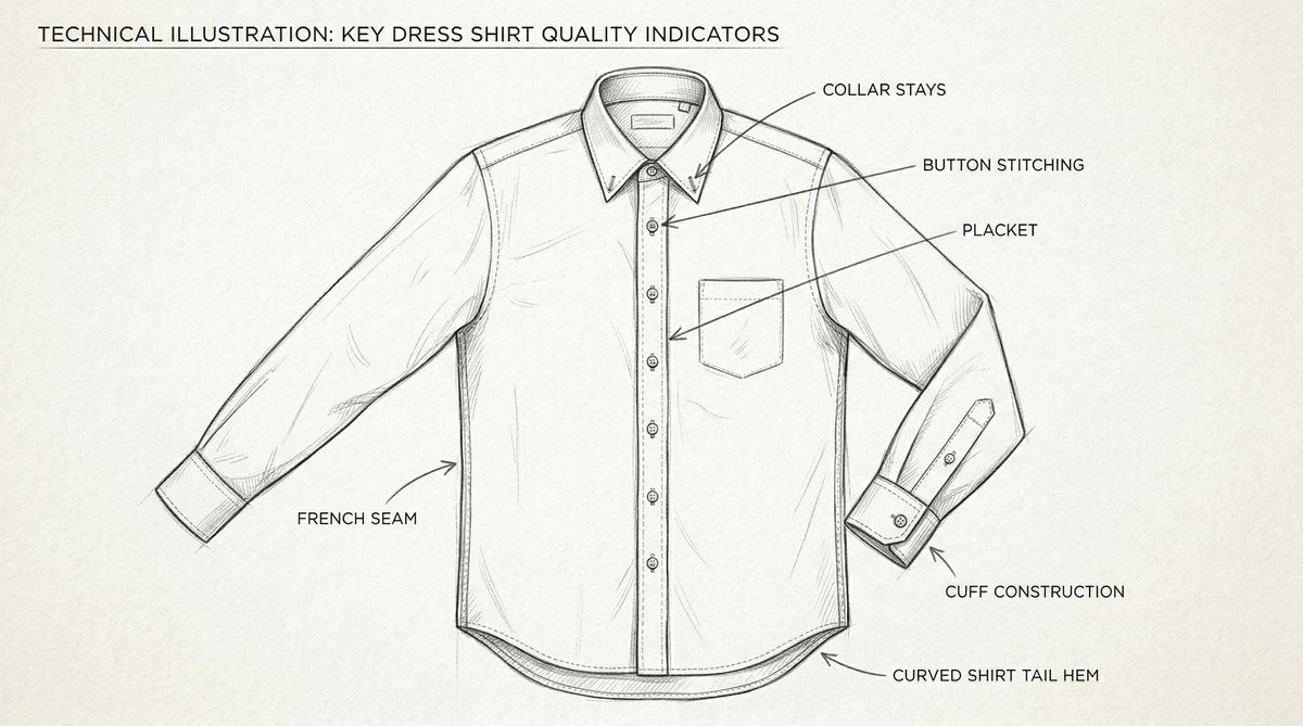 La anatomía de una camisa de calidad: los detalles que marcan la diferencia