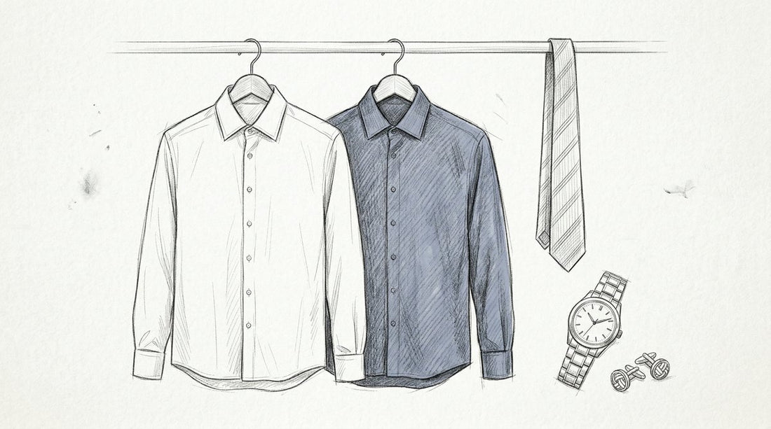 Camisa blanca vs. camisa azul: el debate eterno (y cómo sacarle el máximo a cada una)