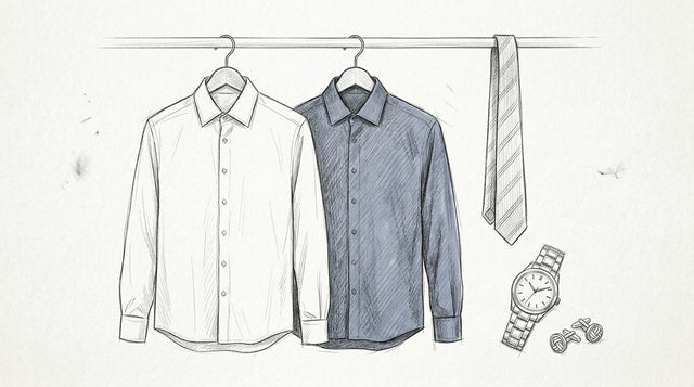 Camisa blanca vs. camisa azul: el debate eterno (y cómo sacarle el máximo a cada una)
