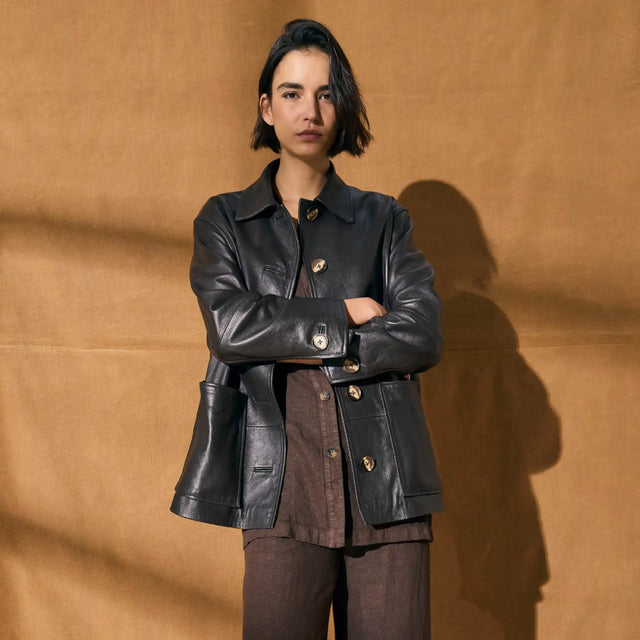 ¿Cómo saber si una chaqueta de cuero es real?