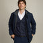 Chaqueta Hombre Impermeable Azul