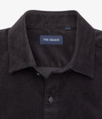 Camisa Hombre Algodón Cotelé Rob Gris Marengo