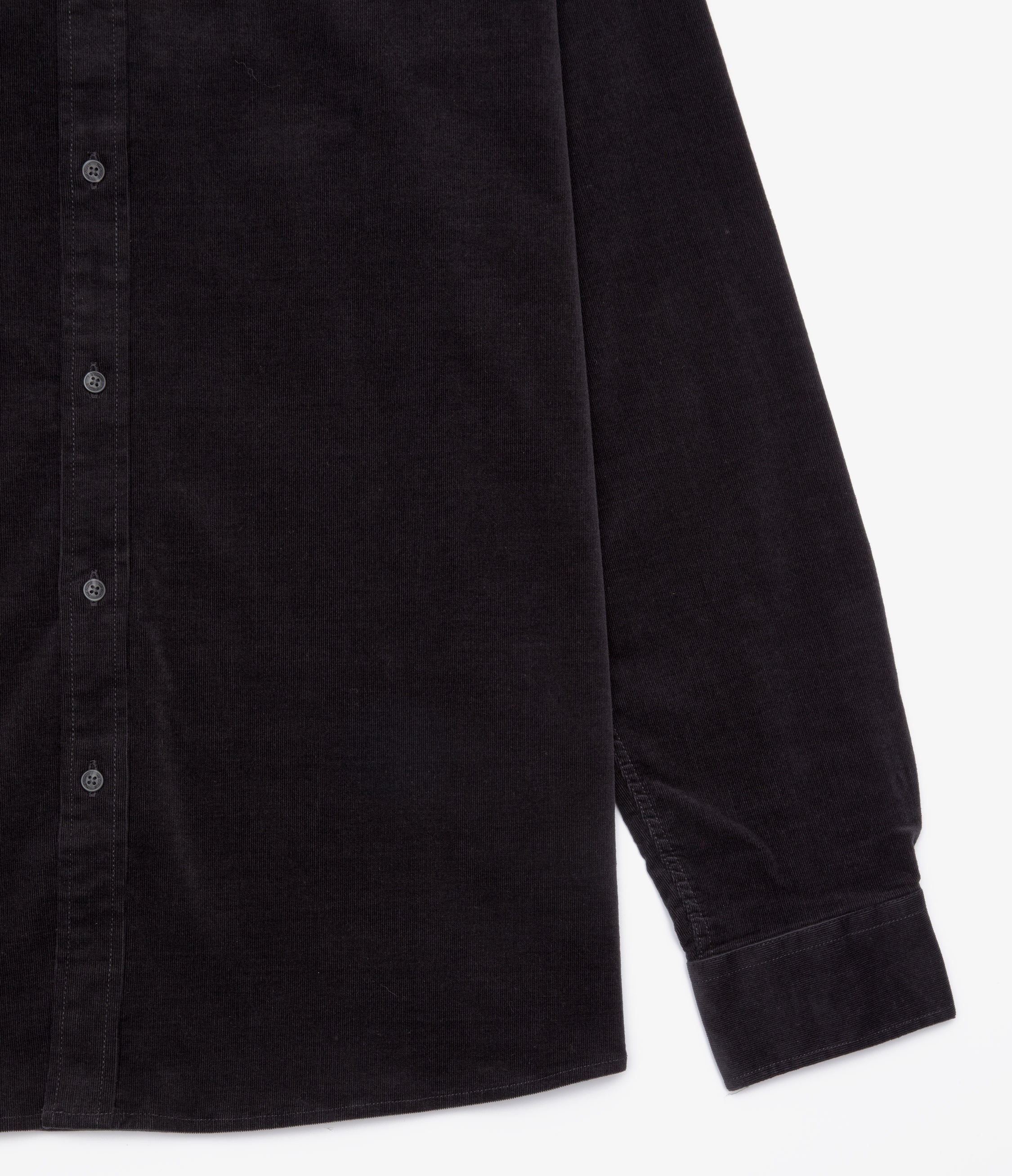Camisa Hombre Algodón Cotelé Rob Gris Marengo