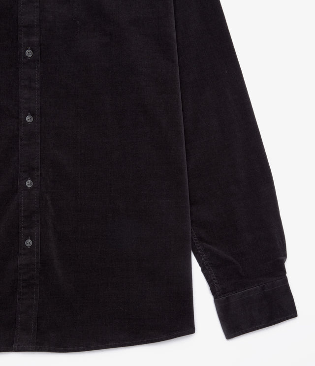 Camisa Hombre Algodón Cotelé Rob Gris Marengo