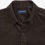 Camisa Hombre Algodón Cotelé Rob Verde Oscuro