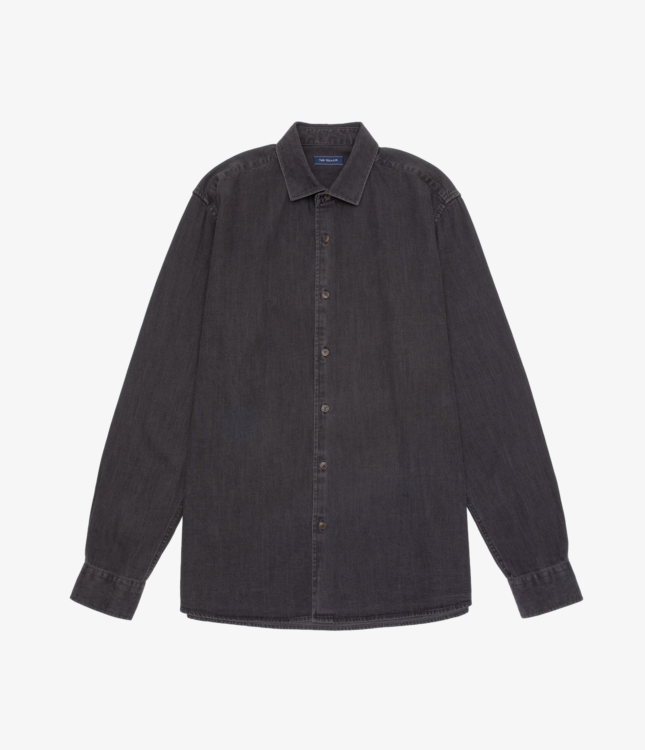 Camisa Hombre Denim Manga Larga Colt Negro