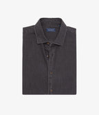 Camisa Hombre Denim Manga Larga Colt Negro