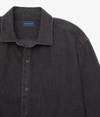 Camisa Hombre Denim Manga Larga Colt Negro