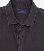 Camisa Hombre Denim Manga Larga Colt Negro
