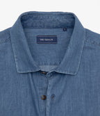 Camisa Hombre Denim Manga Larga Colt Azul