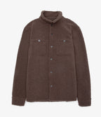 Chaqueta Hombre Sherpa Café