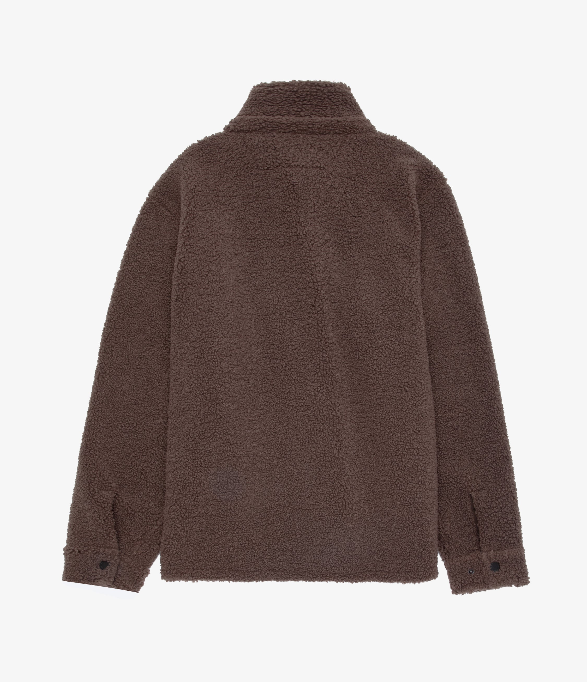 Chaqueta Hombre Sherpa Café