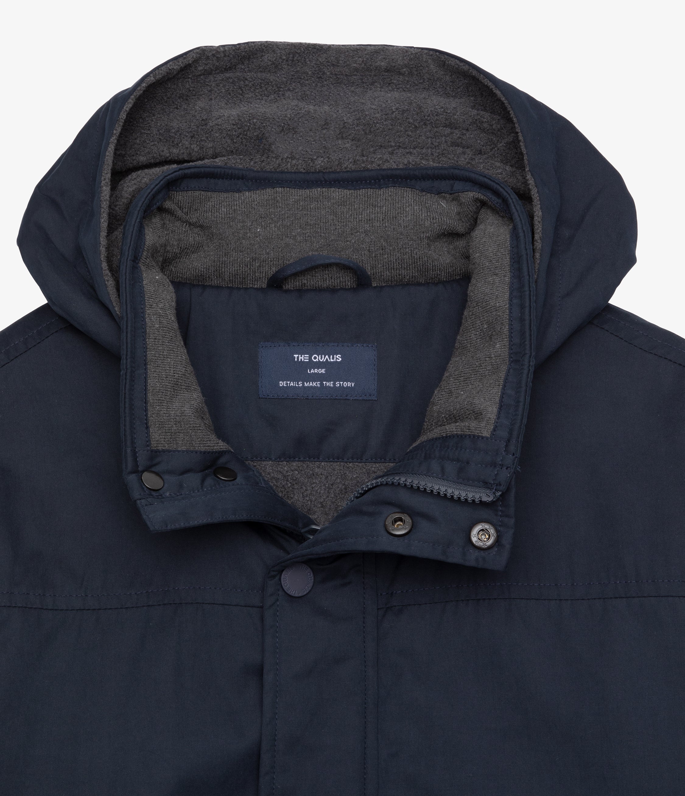Chaqueta Hombre Impermeable Azul