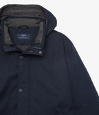 Chaqueta Hombre Impermeable Azul