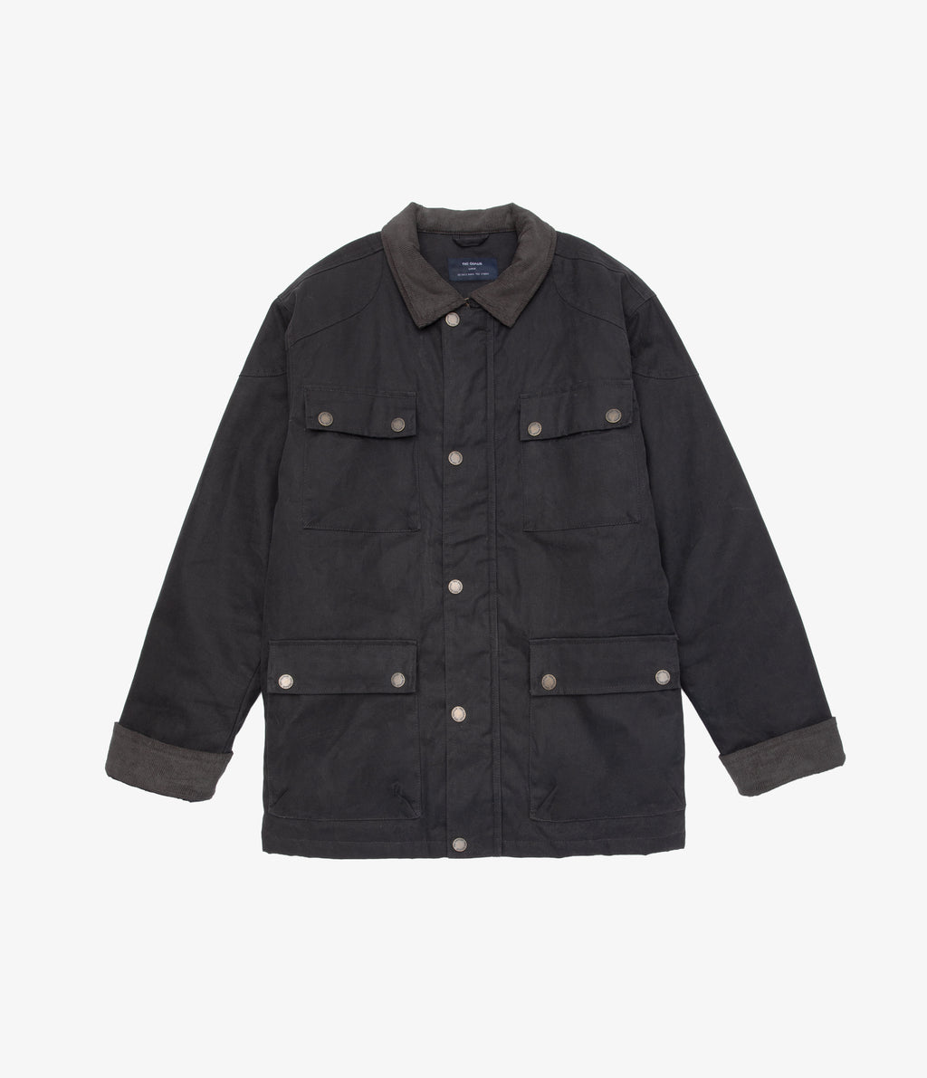 Chaqueta Hombre Wax Theo Negro