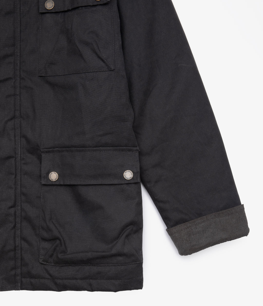 Chaqueta Hombre Wax Theo Negro