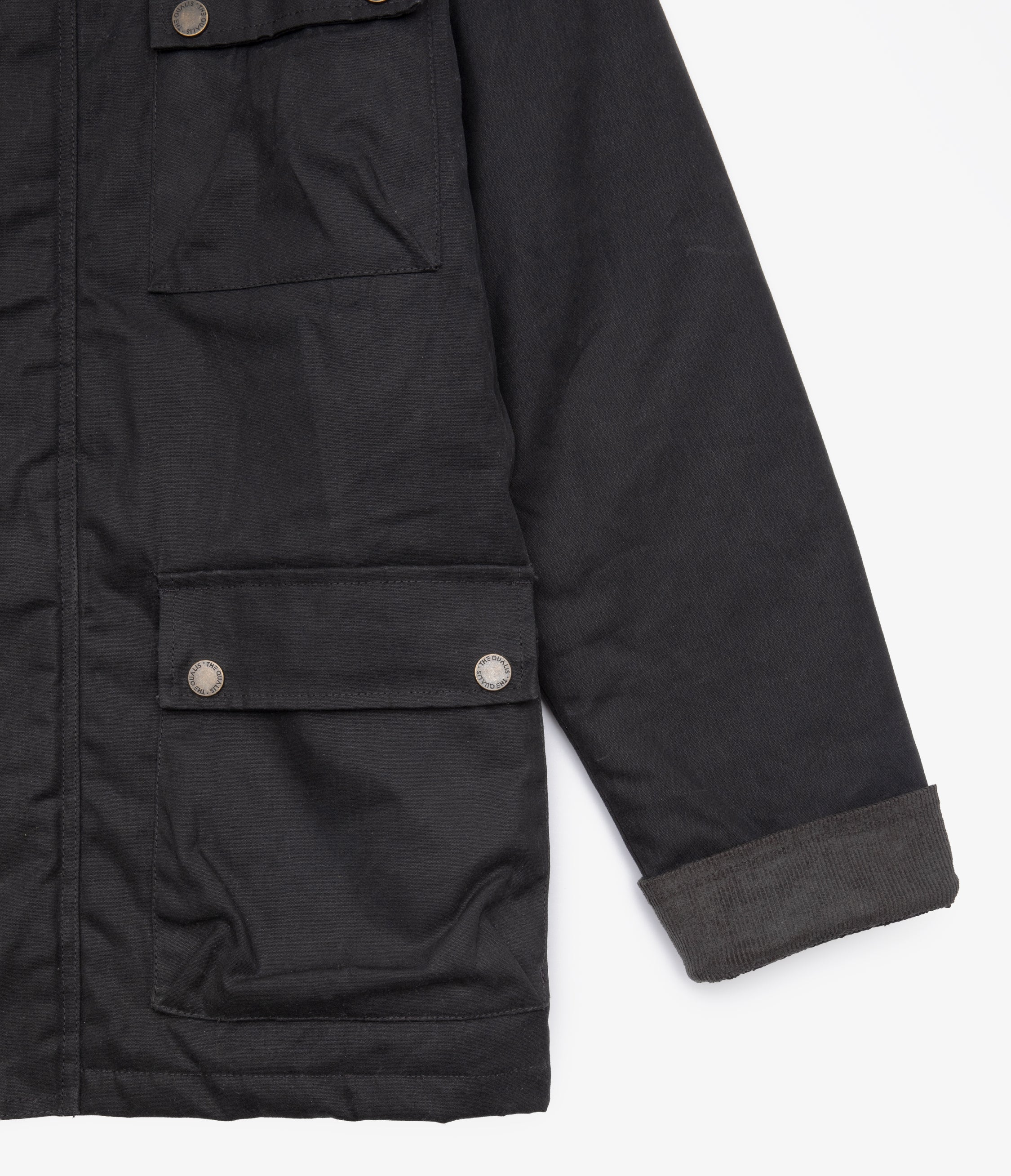 Chaqueta Hombre Wax Theo Negro