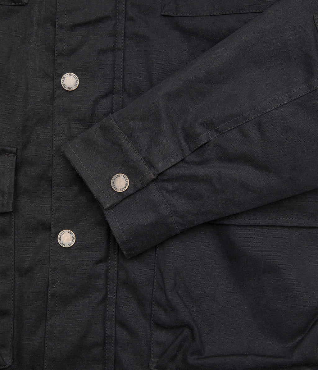 Chaqueta Hombre Wax Theo Negro