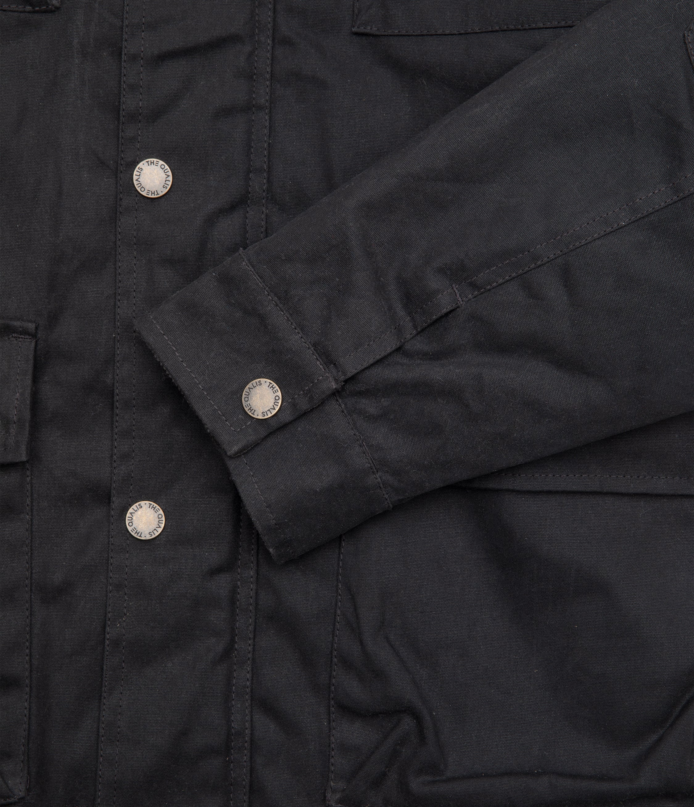 Chaqueta Hombre Wax Theo Negro
