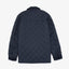 Parka Hombre Quilted Abotonada Azul Marino