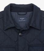 Parka Hombre Quilted Abotonada Azul Marino