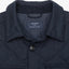 Parka Hombre Quilted Abotonada Azul Marino