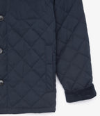 Parka Hombre Quilted Abotonada Azul Marino