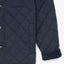 Parka Hombre Quilted Abotonada Azul Marino