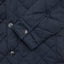 Parka Hombre Quilted Abotonada Azul Marino