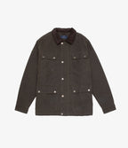 Chaqueta Hombre Wax Theo Verde