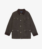 Chaqueta Hombre Wax Theo Verde