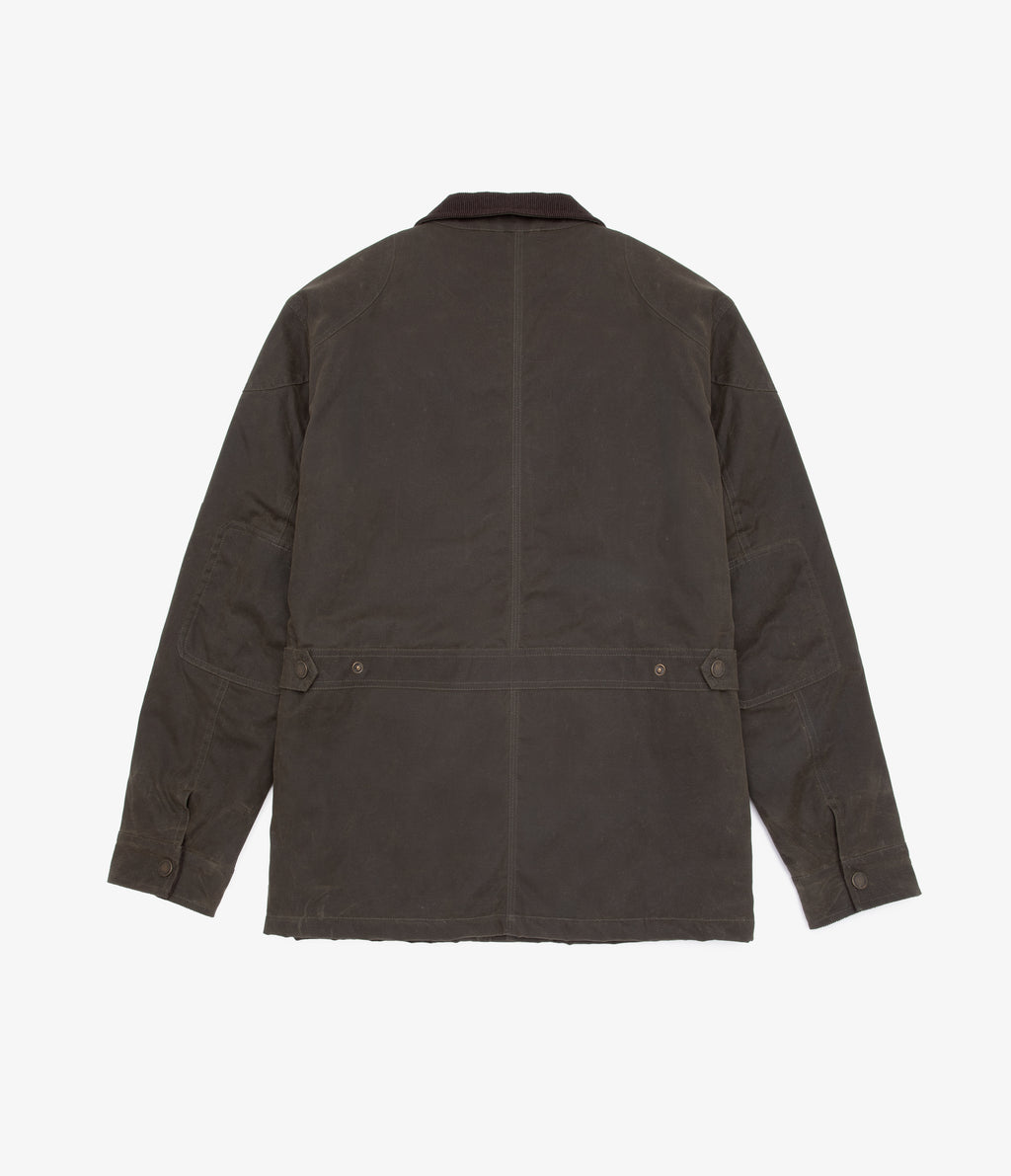 Chaqueta Hombre Wax Theo Verde