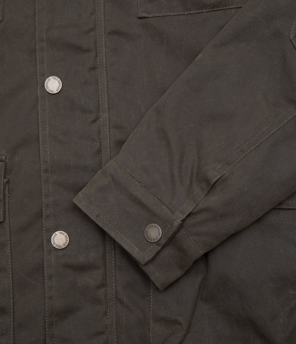 Chaqueta Hombre Wax Theo Verde