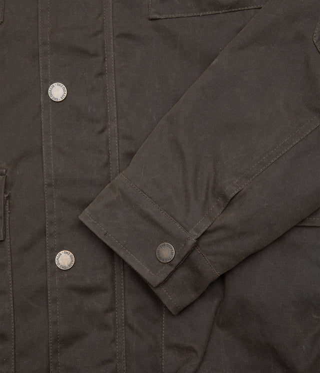 Chaqueta Hombre Wax Theo Verde