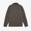 Parka Hombre Quilted Abotonada Verde Oscuro