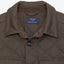Parka Hombre Quilted Abotonada Verde Oscuro