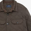 Parka Hombre Quilted Abotonada Verde Oscuro