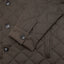 Parka Hombre Quilted Abotonada Verde Oscuro