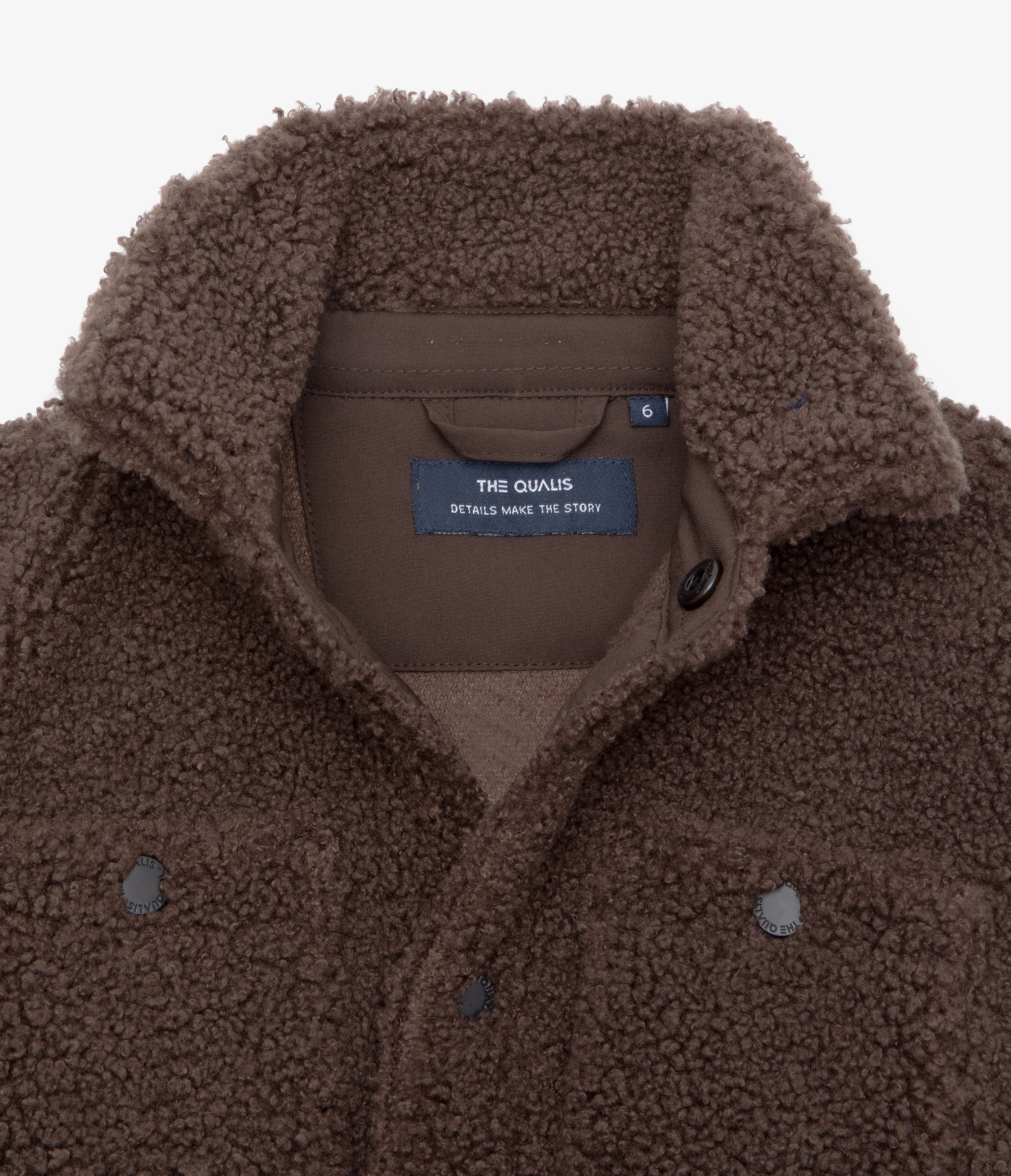 Chaqueta Niños Sherpa Café