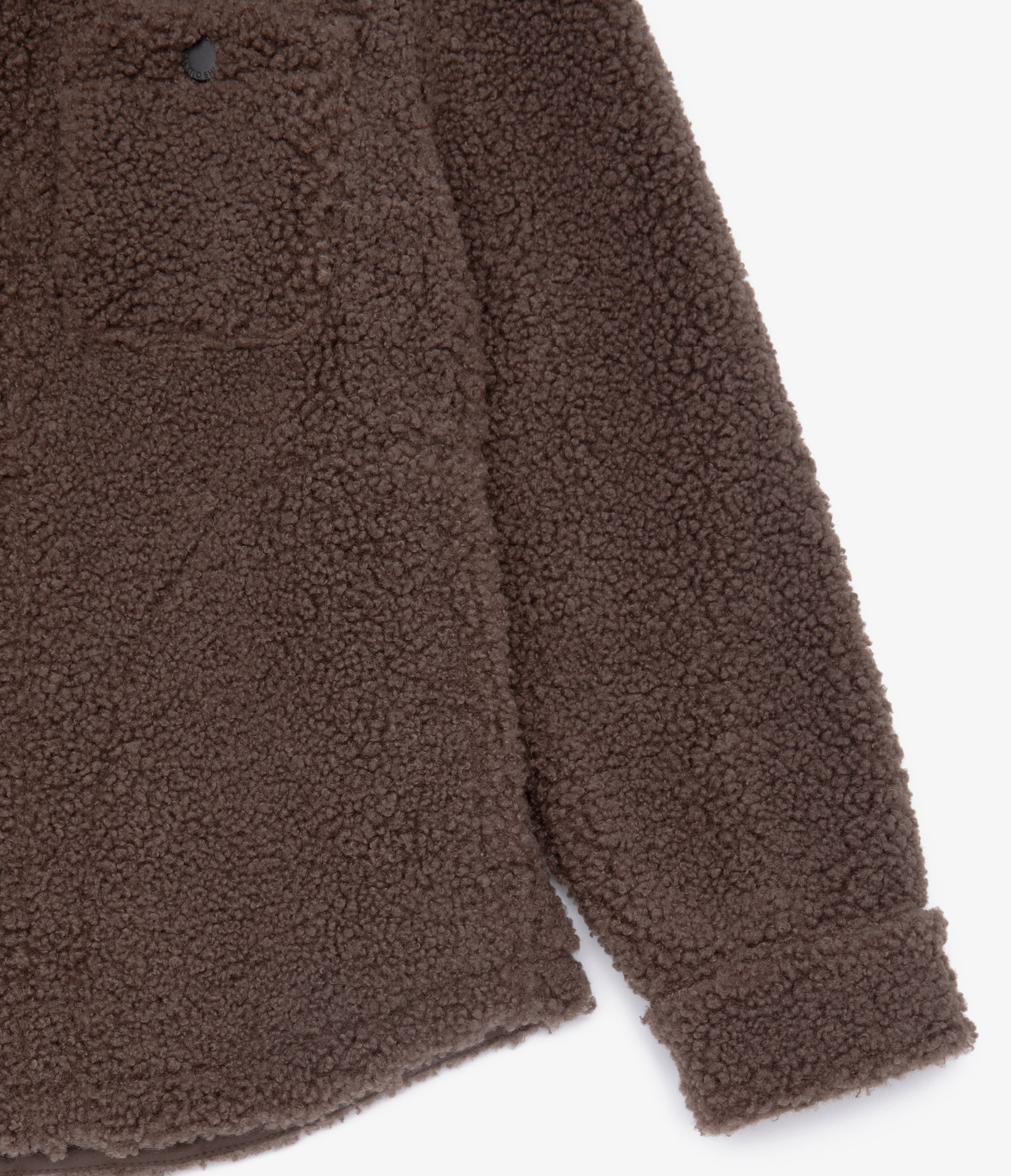 Chaqueta Niños Sherpa Café
