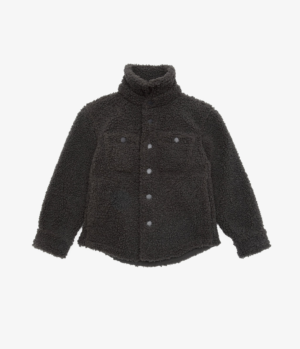Chaqueta Niños Sherpa Verde